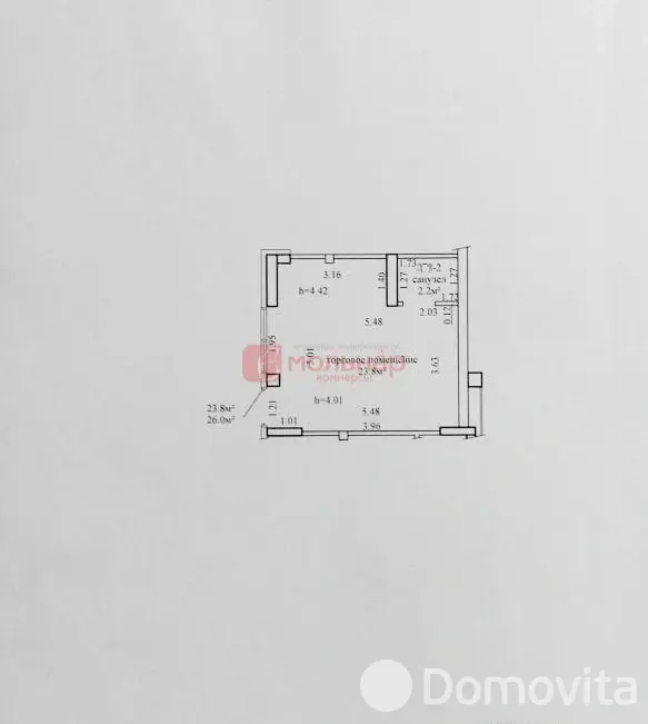 Аренда торговой точки на ул. Игоря Лученка, д. 30 в Минске, 520EUR, код 967219 - фото 15