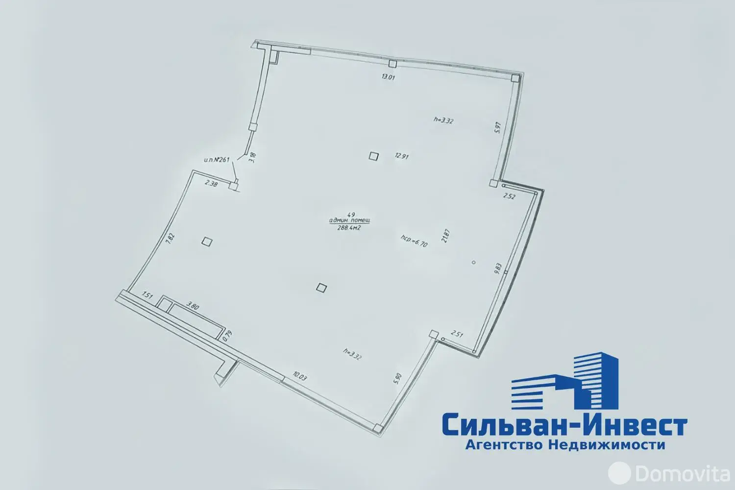 Аренда офиса на ул. Кальварийская, д. 16 в Минске, 2884EUR, код 15021 - фото 6