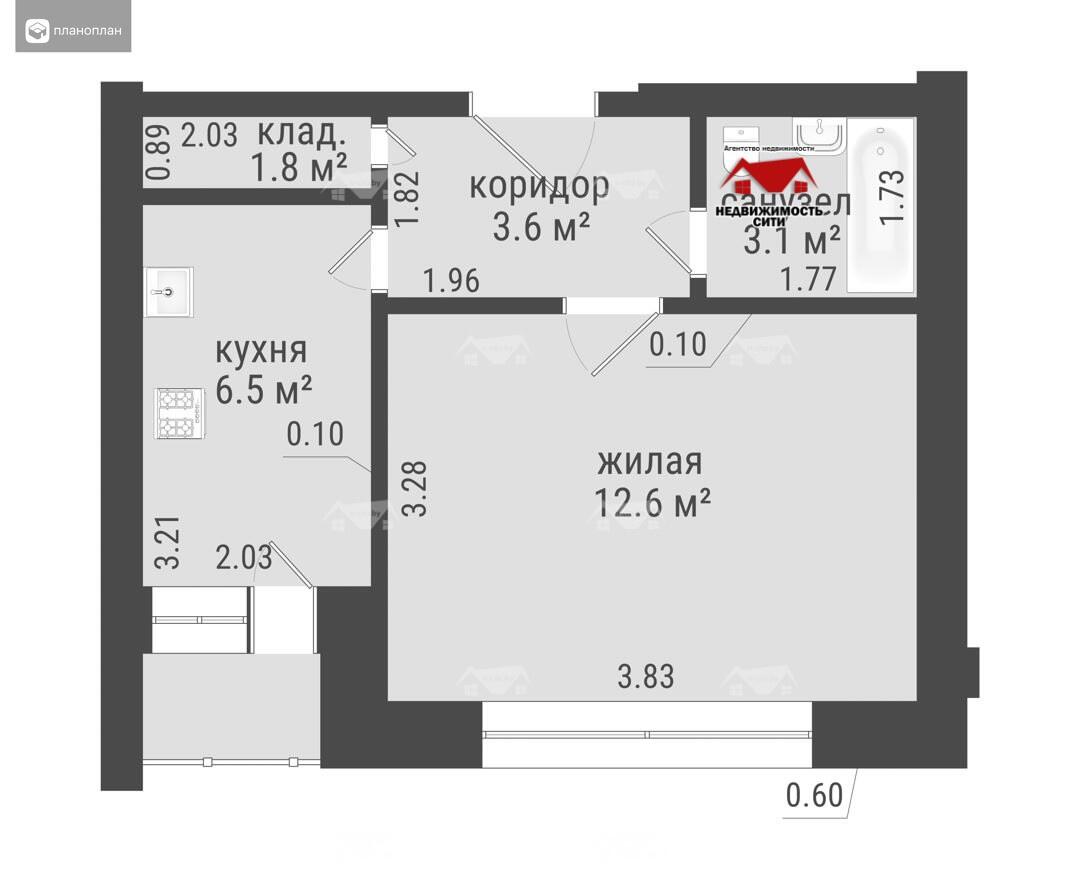 квартира, Жлобин, м-н 16-й, д. 16 дом 