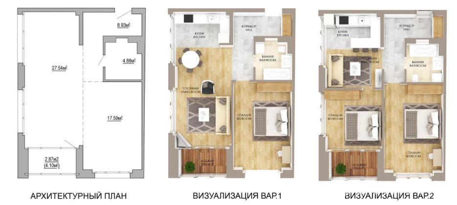 Купить 3-комнатную квартиру в Минске, ул. Макаенка, д. 12, 110800 USD, код: 994645 - фото 3