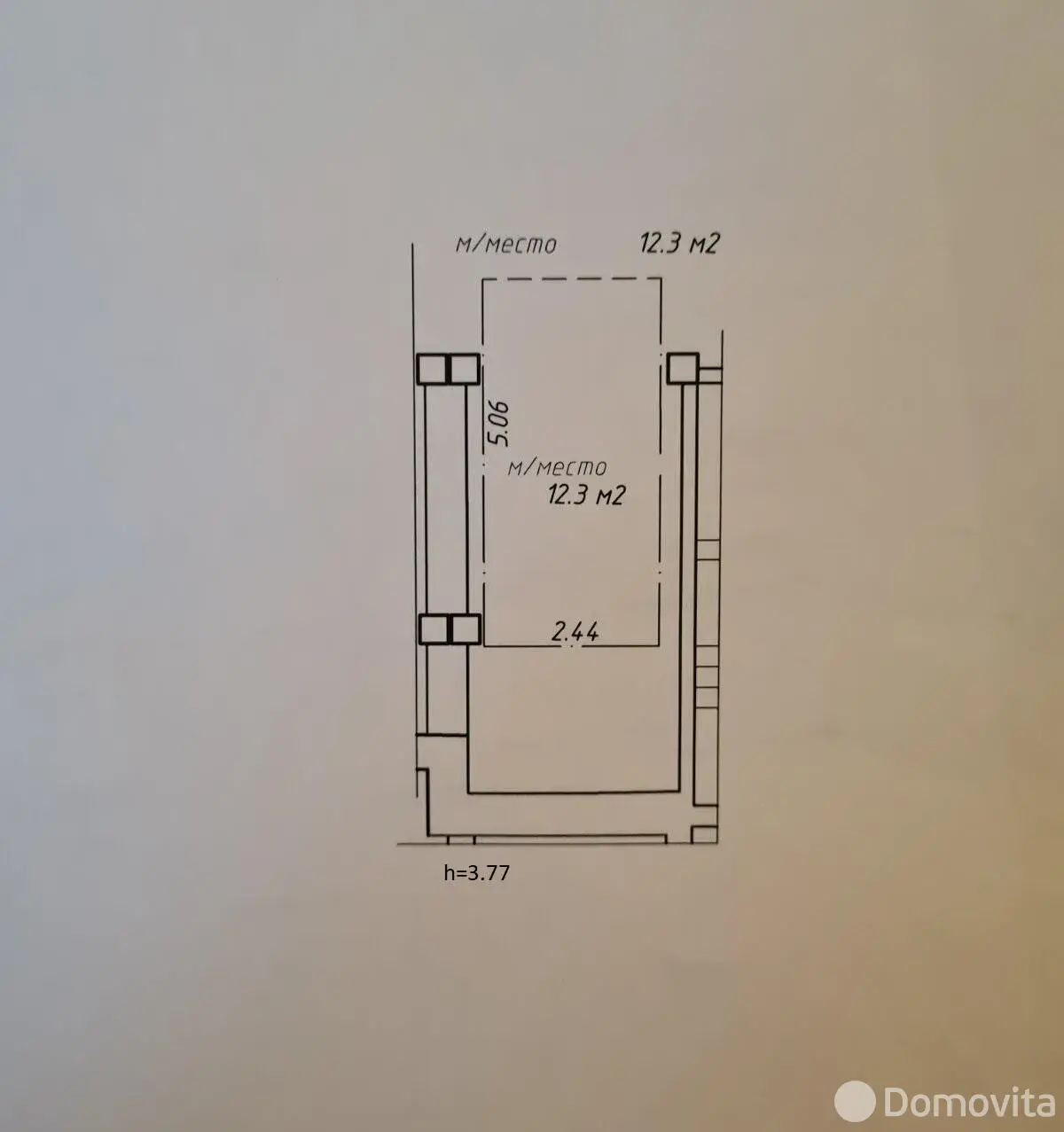 Купить машиноместо в Минске, ул. Янковского, д. 34, код 4630 - фото 1