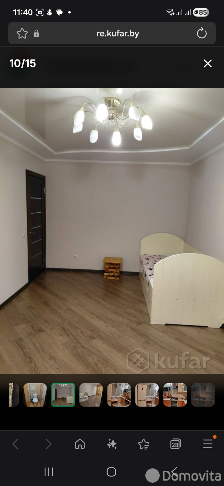 Снять 2-комнатную квартиру в Минске, ул. Калиновского, д. 57/2, 450USD, код 149009 - фото 5