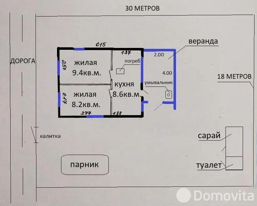 коттедж, Кировец, , стоимость продажи 52 000 р.