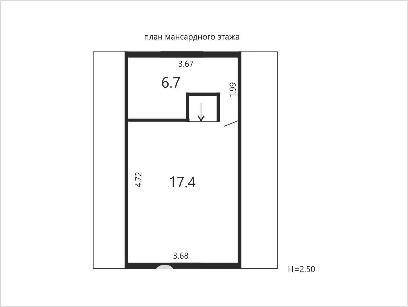 Купить 2-этажную дачу в Малых Гороховищах Минская область, 17500USD, код 184703 - фото 23