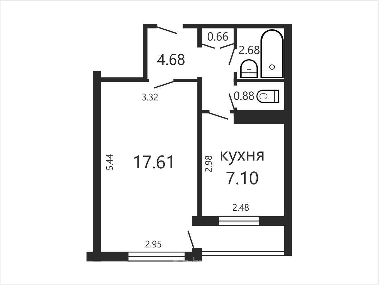 Стоимость продажи квартиры, Минск, ул. Козыревская, д. 4