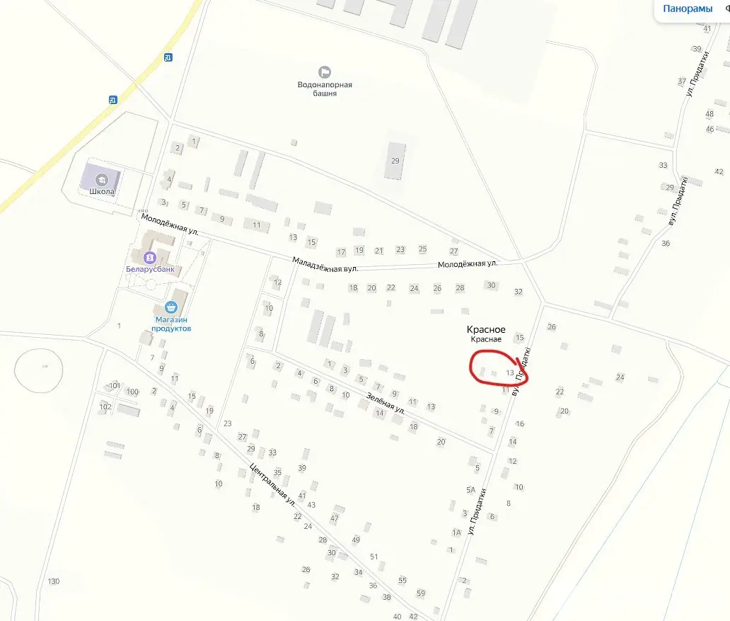 дом, Красное, 