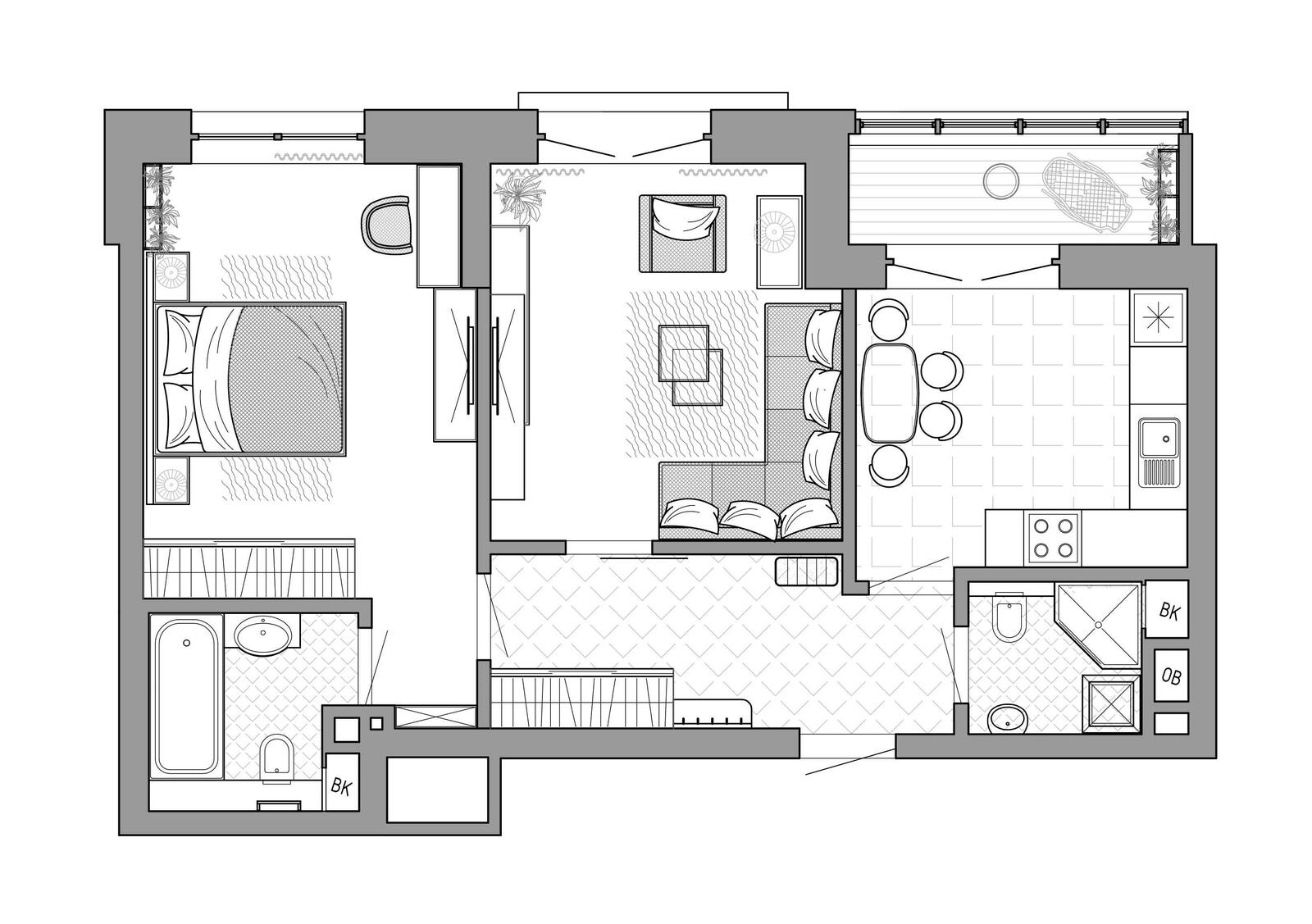 Продажа 2-комнатной квартиры в Минске, ул. Кропоткина, д. 63, 124520 USD, код: 1109323 - фото 5