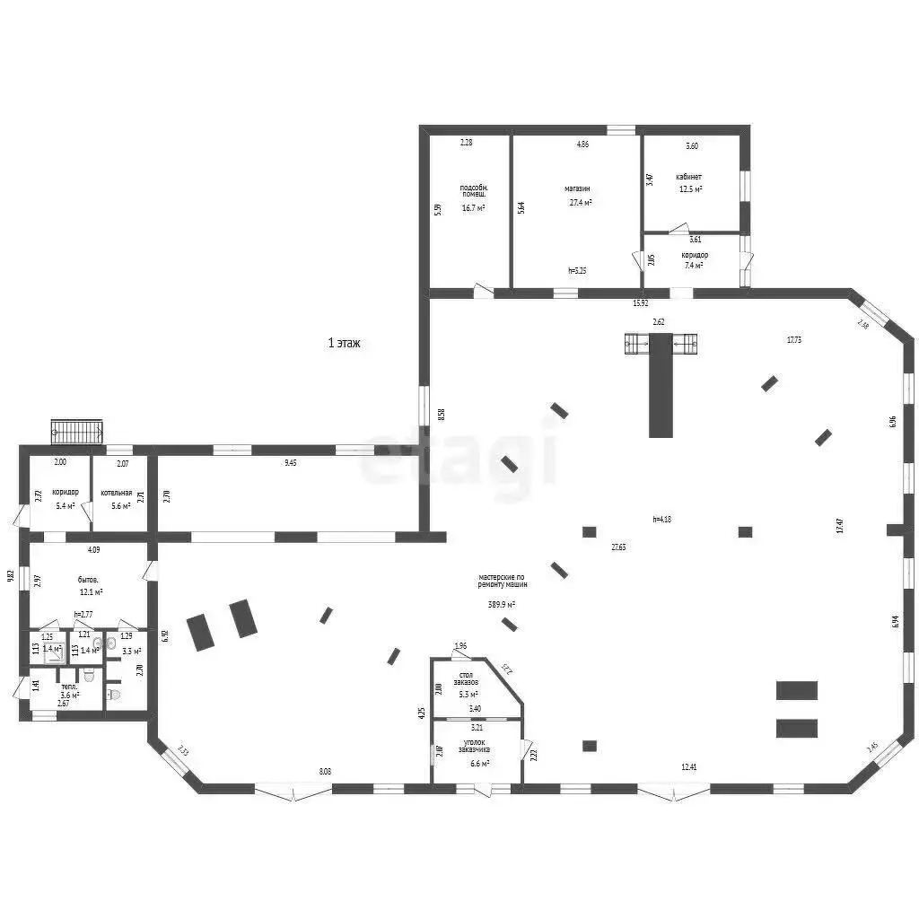 Купить помещение под сферу услуг в Заполье, ул. Пинская, д. 1/А - фото 13