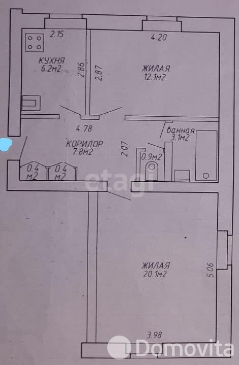 квартира, Минск, ул. Стрелковая, д. 6/А, стоимость продажи 256 586 р.