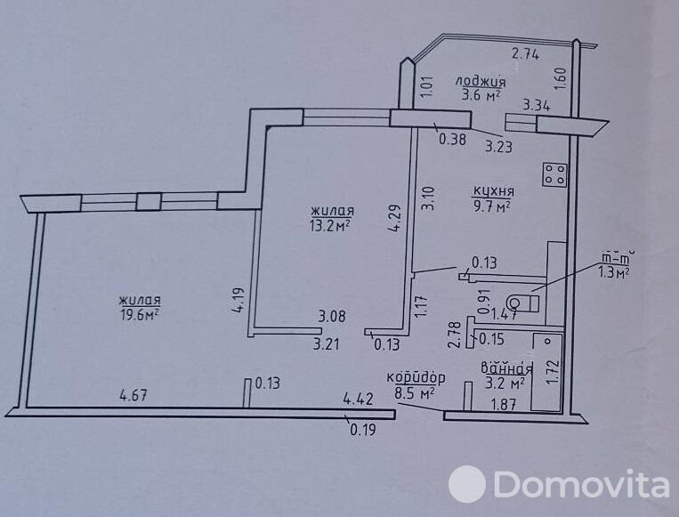 Купить 2-комнатную квартиру в Лесном, ул. Мирная, д. 15/А, 90000 USD, код: 1031389 - фото 2