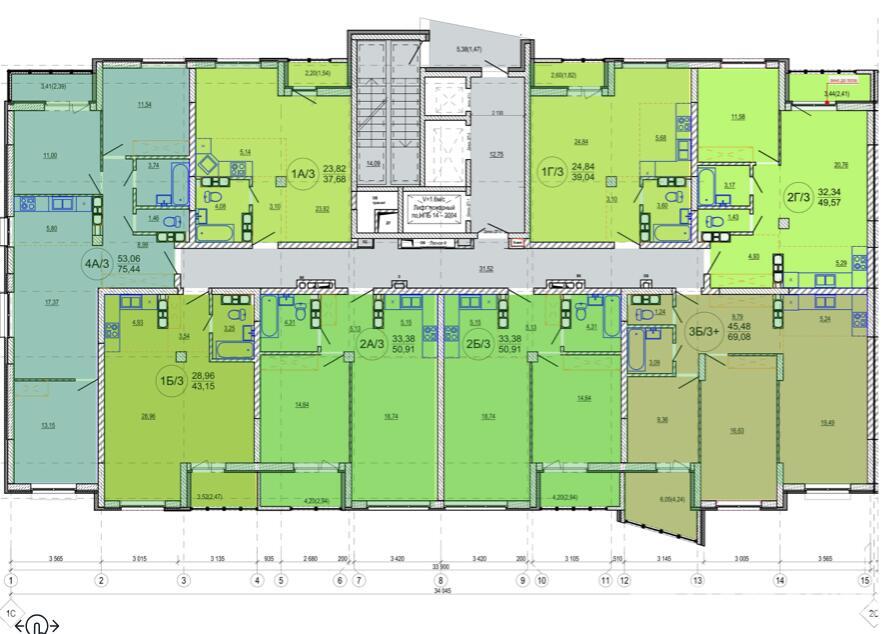 Купить 2-комнатную квартиру в Минске, ул. Кузьмы Минина, д. 6, 73820 USD, код: 1116940 - фото 5