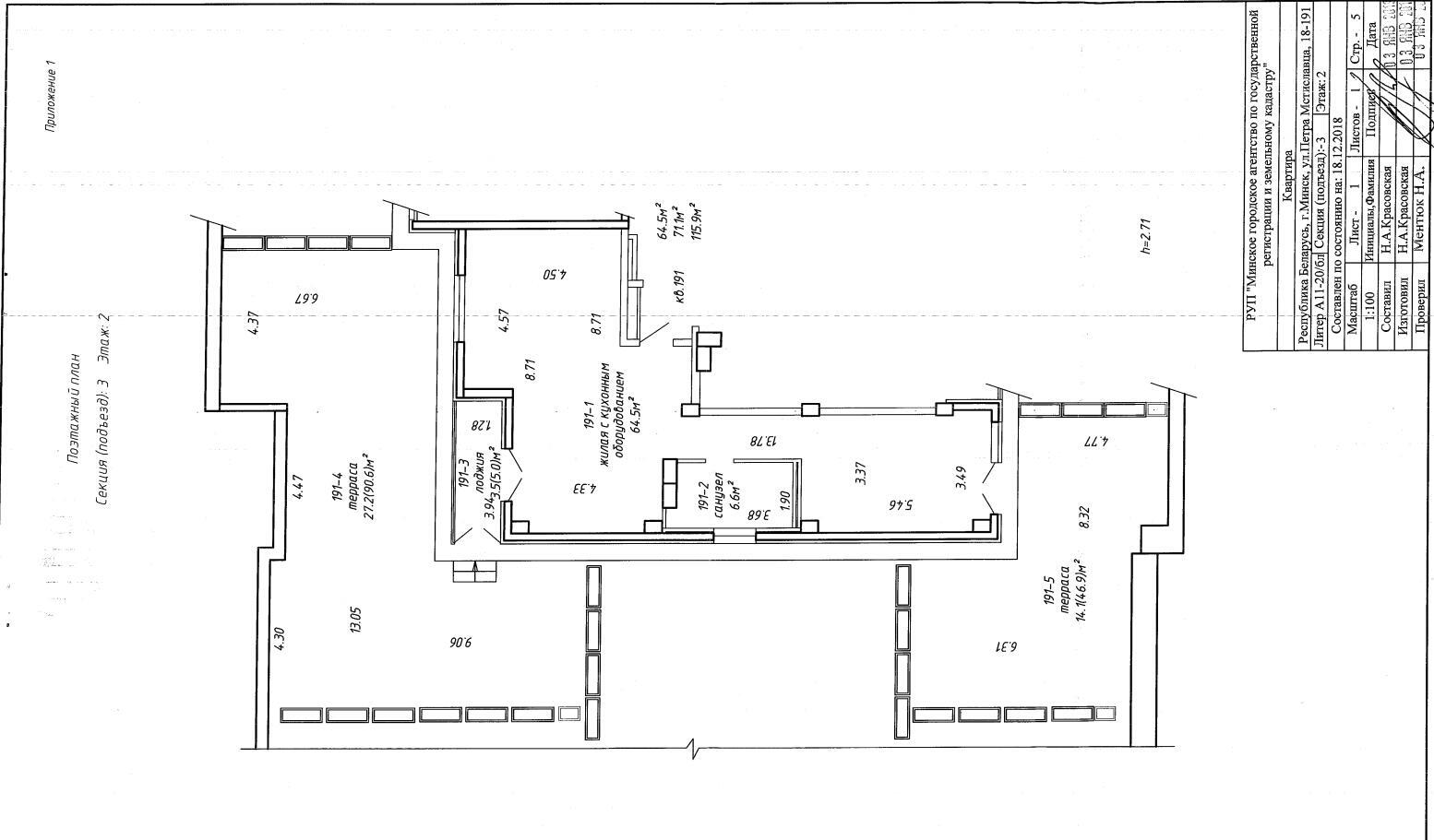 Стоимость продажи квартиры, Минск, ул. Петра Мстиславца, д. 18