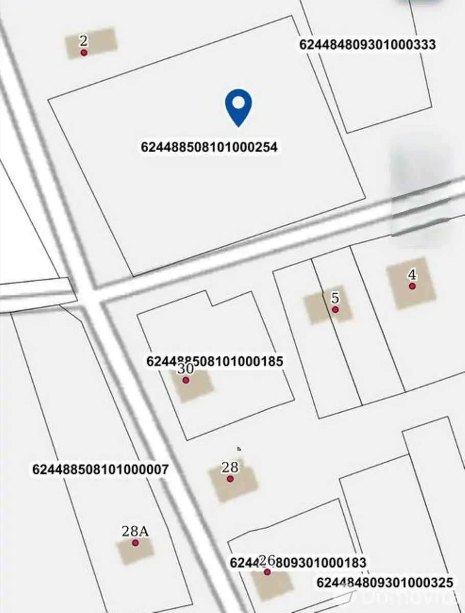 Стоимость продажи участка, Узляны, ул. Центральная, д. 30А