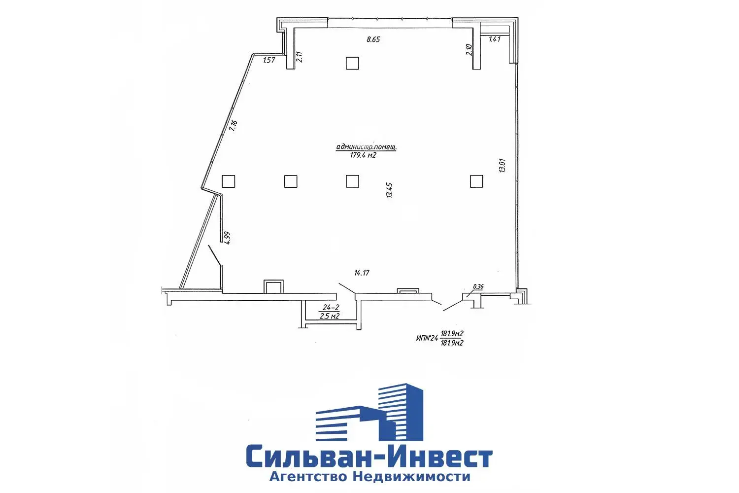 Снять офис на пр-т Победителей, д. 7/А в Минске, 3092EUR, код 16774 - фото 14
