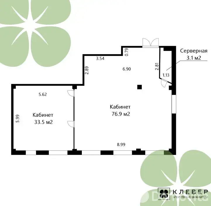 Купить офис на ул. Клары Цеткин, д. 51 в Минске, 204300EUR, код 8839 - фото 9