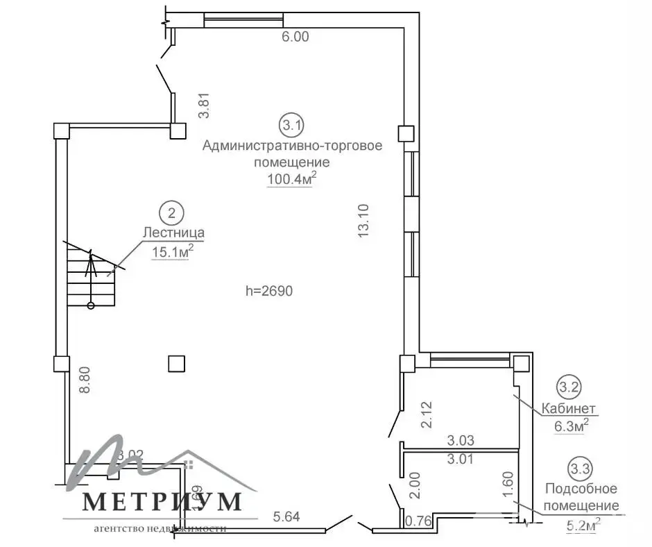 торговый объект, Минск, ул. Максима Богдановича, д. 138