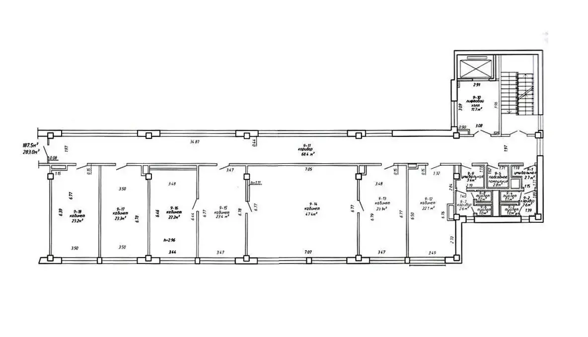Купить офис на ул. Калинина, д. 7/Б в Минске, 1210000BYN, код 7757 - фото 26