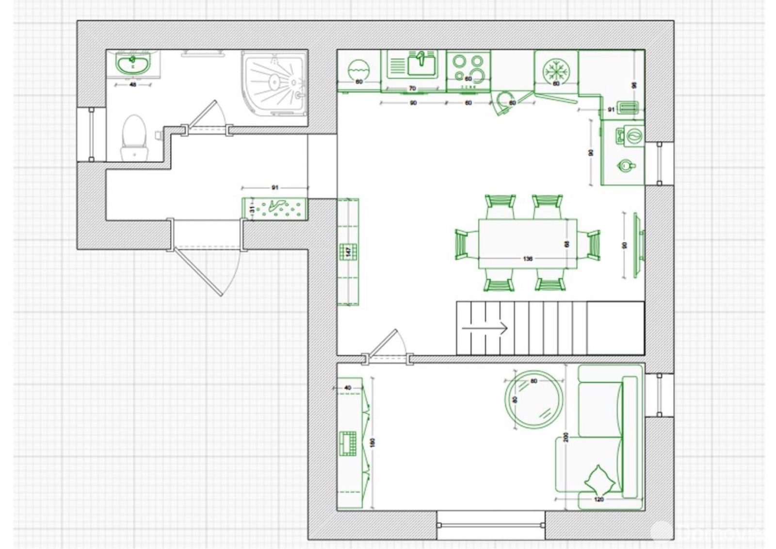 Купить 2-этажную дачу в ЗДОРОВЬЕ-2 Логойского района Минская область, 29900USD, код 185533 - фото 16