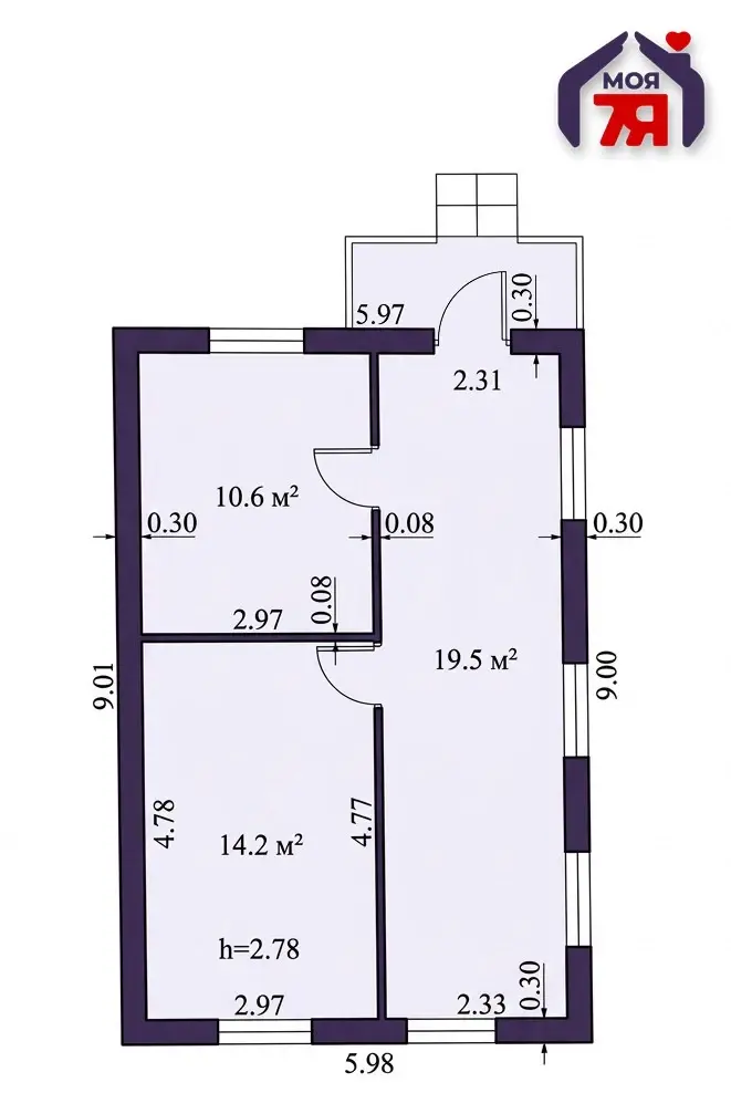 дом, Чижевичи, ул. Луговая
