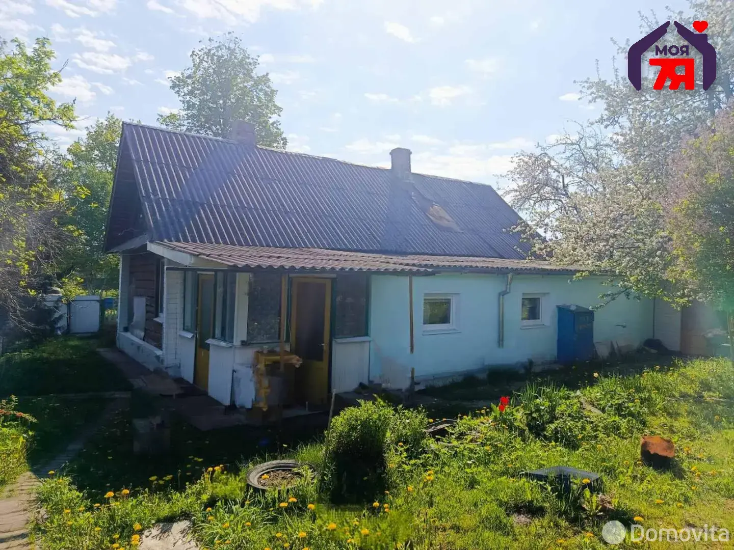 дом, Литвинки, ул. Центральная, стоимость продажи 53 637 р.