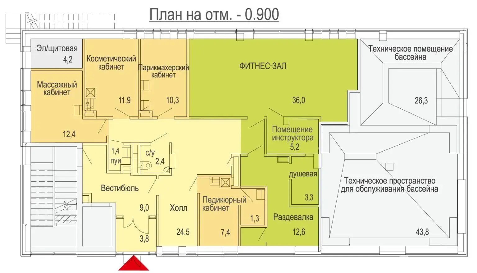 Купить помещение под сферу услуг в Минске, ул. Кропоткина, д. 61/1 - фото 17