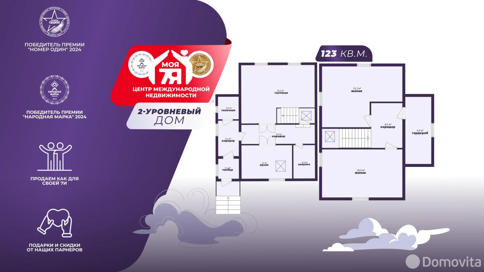 коттедж, Заозёрный, ул. Садовая