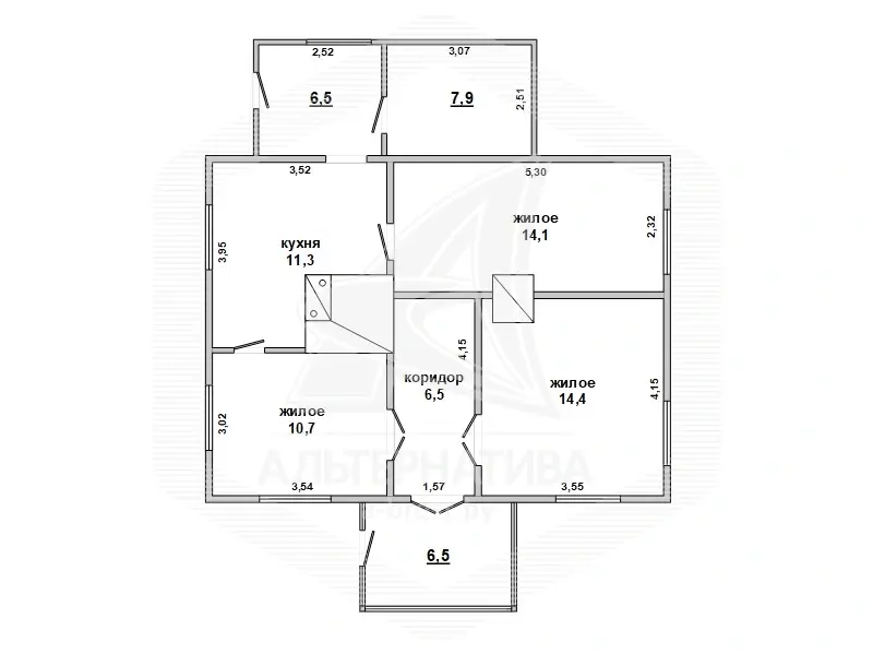 дом, Малиновка, 