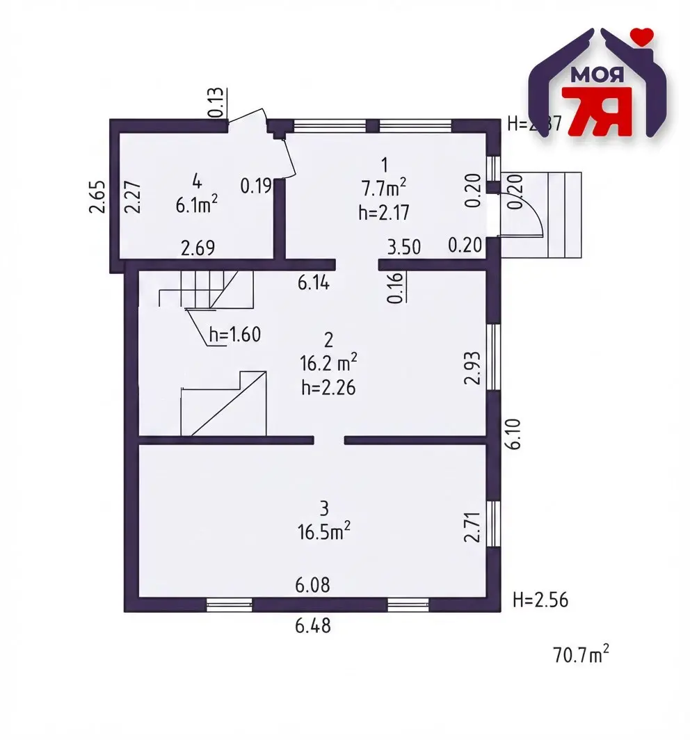 Купить 2-этажную дачу в Голубое небо Минская область, 49000BYN, код 186580 - фото 16