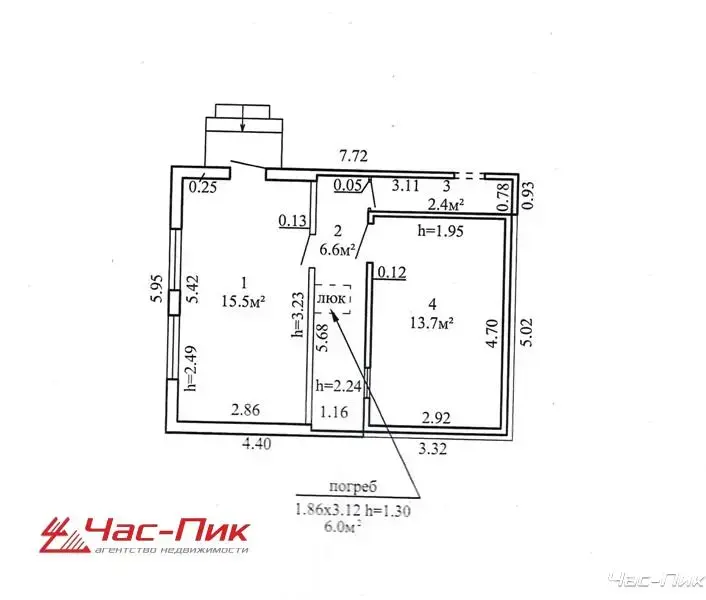 дом, Милаши, 