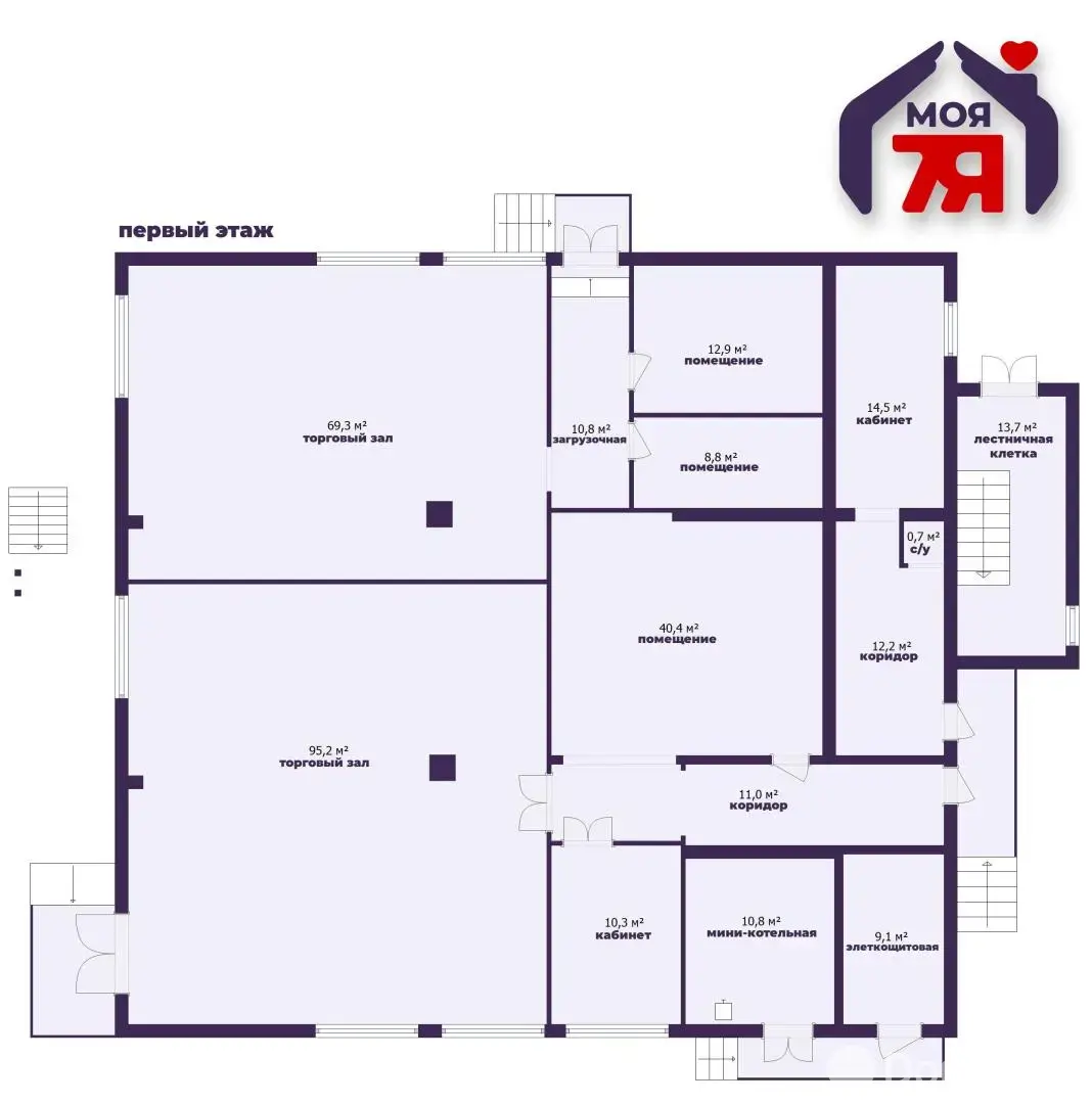 Аренда офиса на ул. Луговая в Большом Тростенце, 6564USD, код 13709 - фото 21