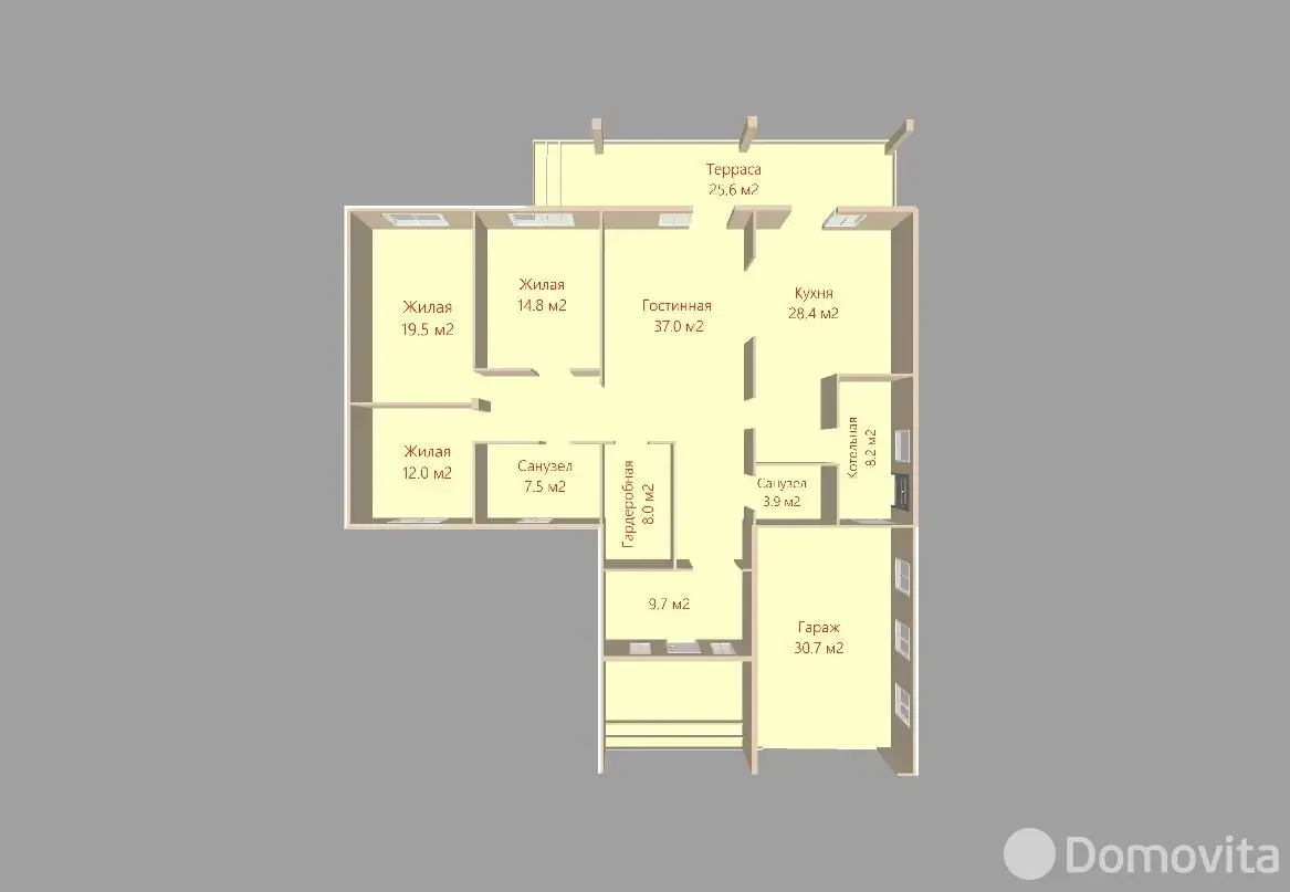 коттедж, Кузевичи, ул. Центральная