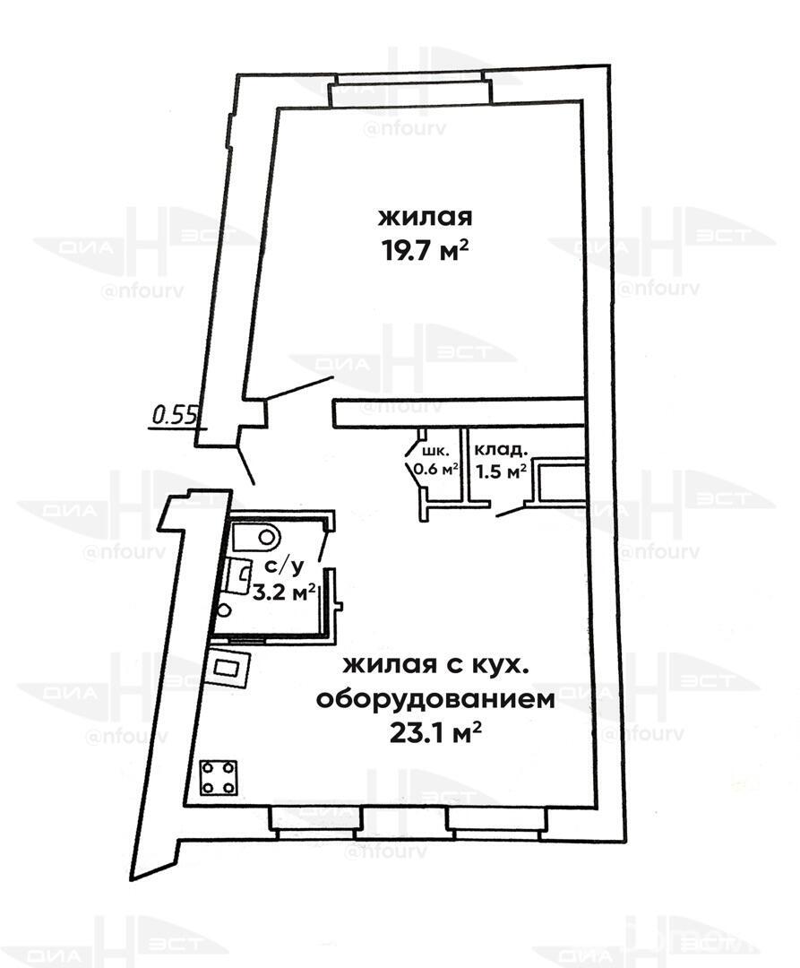 квартира, Минск, ул. Куйбышева, д. 38 