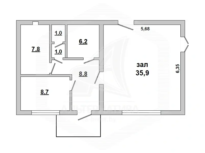 Купить торговую точку в Бресте, 411404BYN, код 993080 - фото 13