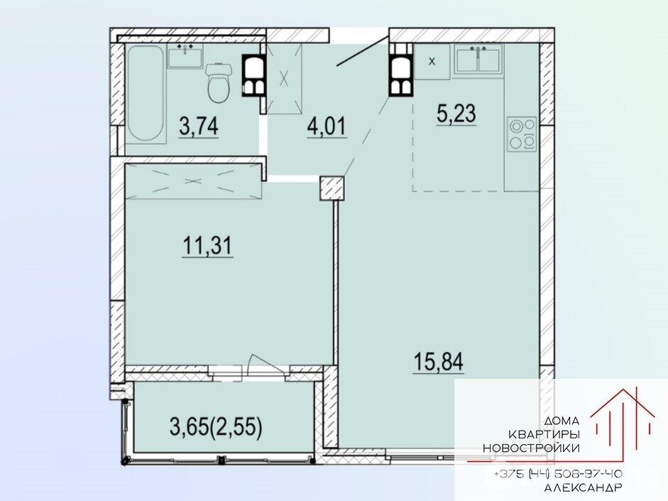 Купить 2-комнатную квартиру в Минске, ул. Разинская, д. 6, 61886 USD, код: 976198 - фото 1