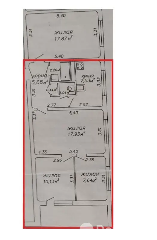Купить комнату в Минске, ул. Янки Мавра, д. 16/1, цена 49000 USD, код 7458 - фото 32