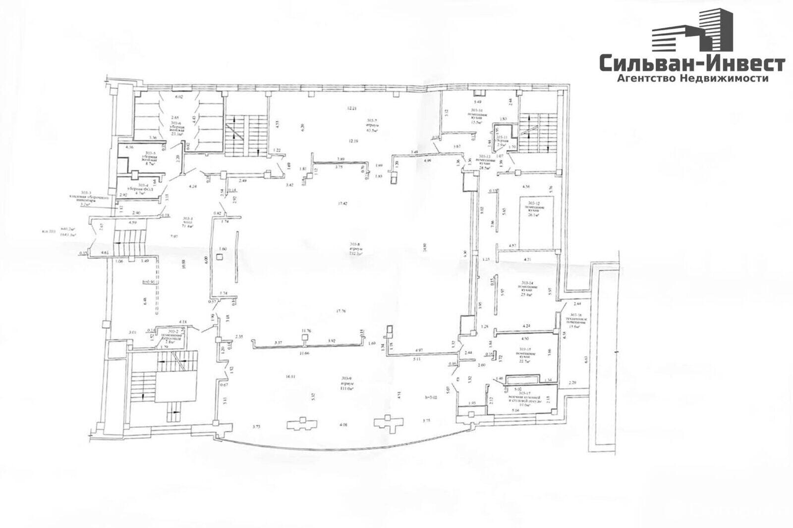 Снять офис на пер. Тучинский, д. 2/А в Минске, 5500EUR, код 11702 - фото 35