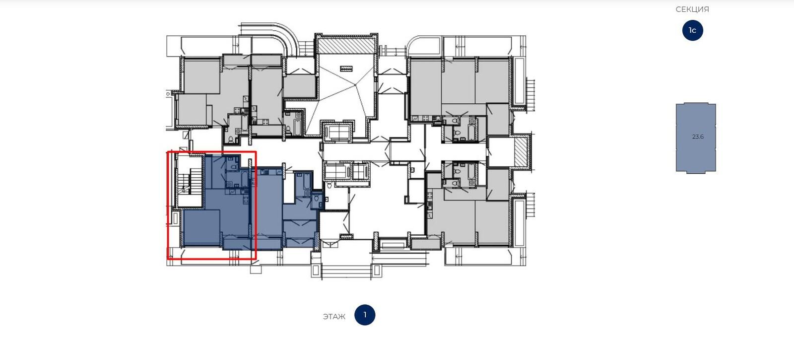 Продажа 2-комнатной квартиры в Минске, ул. Игоря Лученка, д. 9, 72324 EUR, код: 1093841 - фото 2