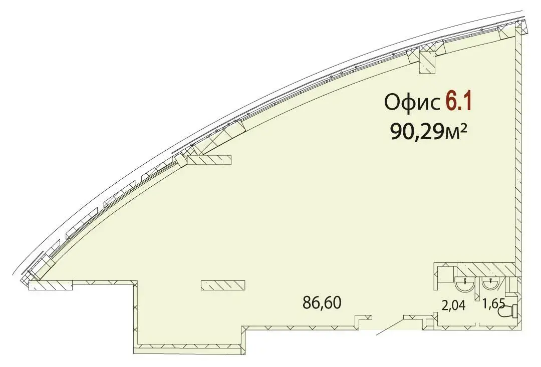 Купить офис на ул. Кропоткина, д. 63/1 в Минске, 180580USD, код 9303 - фото 1