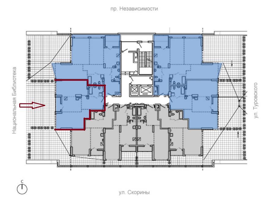 квартира, Минск, ул. Петра Мстиславца, д. 18 