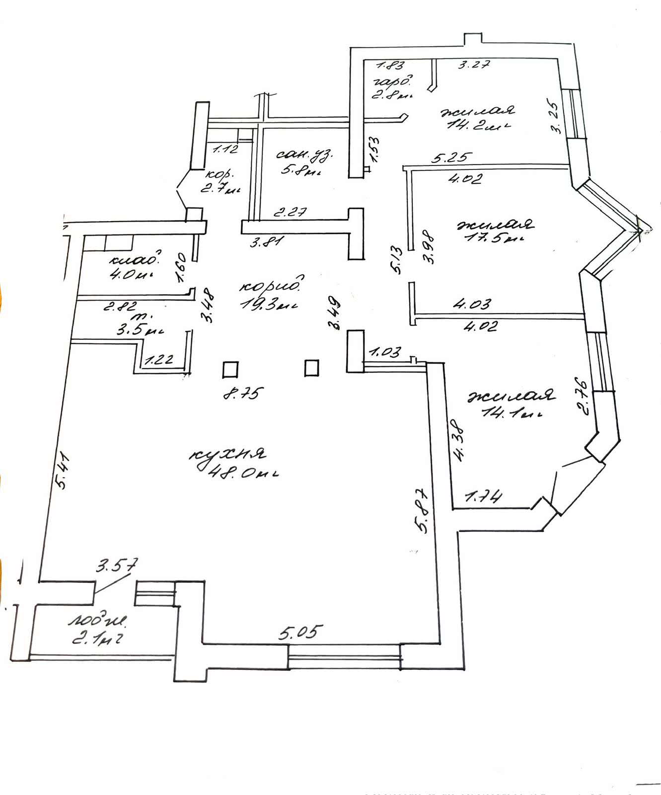 Цена продажи квартиры, Минск, ул. Острошицкая, д. 4