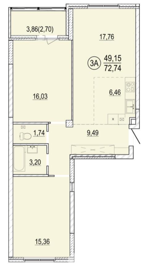 Цена продажи квартиры, Минск, ул. Разинская, д. 8