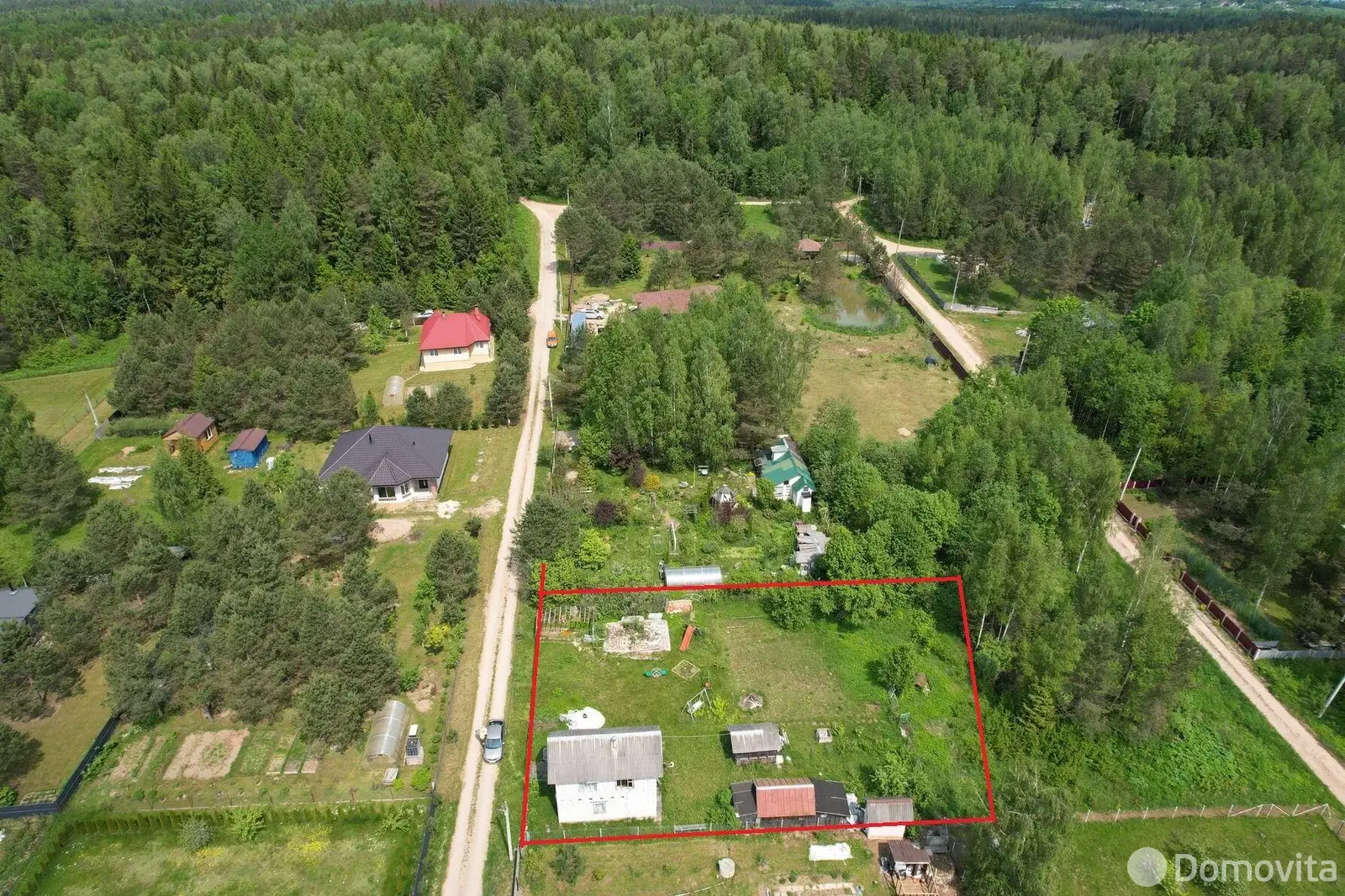 Цена продажи участка, Борщевник, д. 57