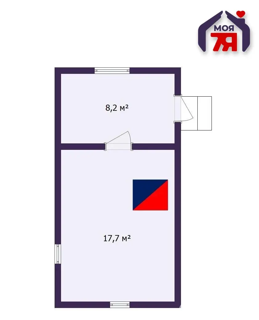 Купить 1-этажную дачу в Садовод Минская область, 12900USD, код 182933 - фото 15