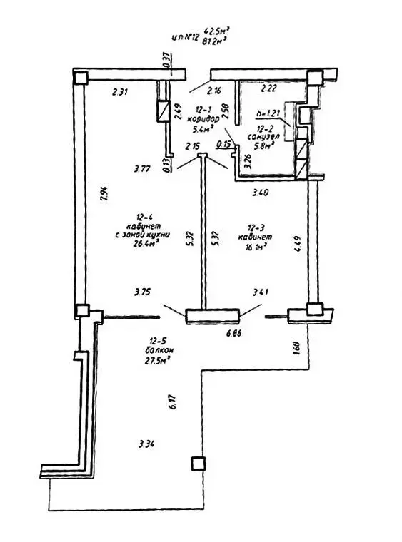 Купить офис на ул. Мясникова, д. 27 в Минске, 149000USD, код 8928 - фото 2
