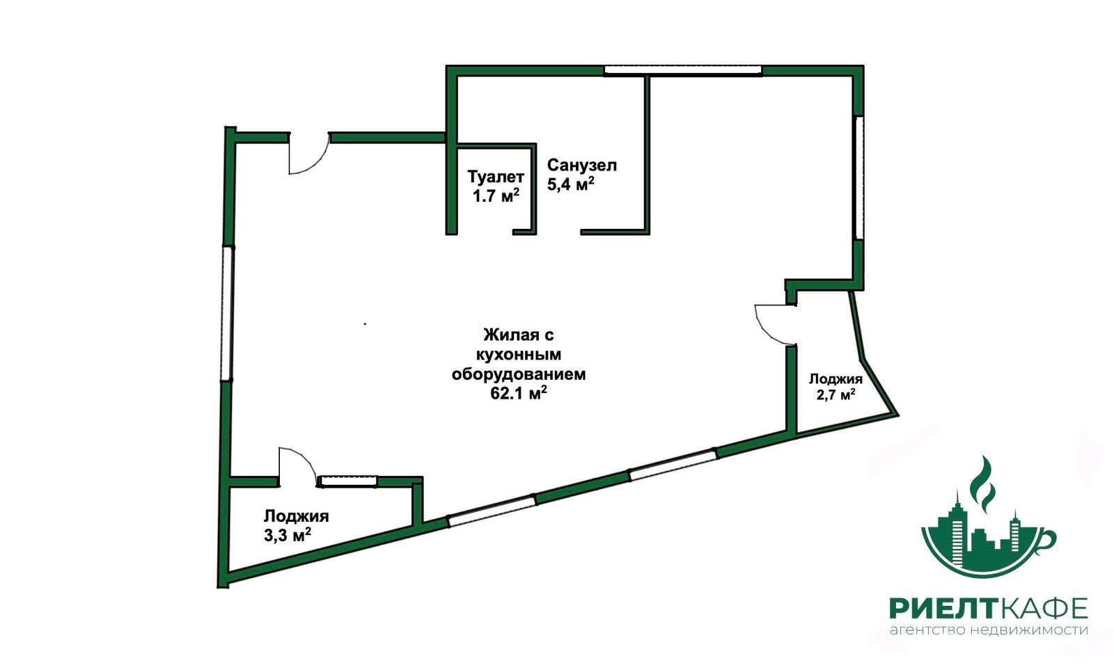 Продажа 4-комнатной квартиры в Минске, ул. Брилевская, д. 25, 105000 USD, код: 1051626 - фото 1