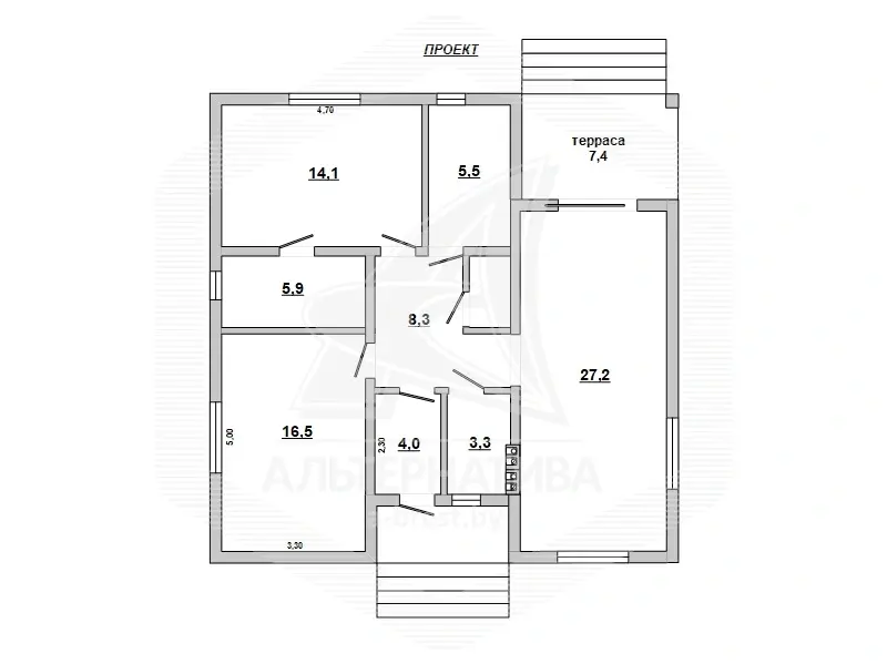 дом, Великорита, 