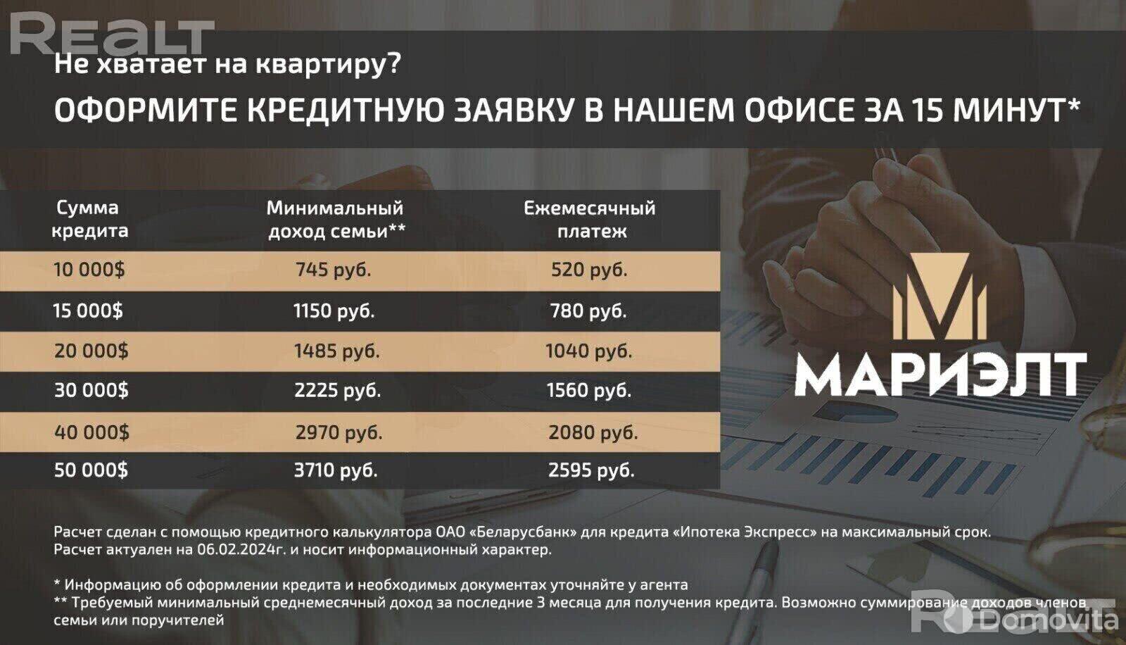 Продажа 3-комнатной квартиры в Минске, ул. Охотская, д. 147, 87000 USD, код: 997237 - фото 4