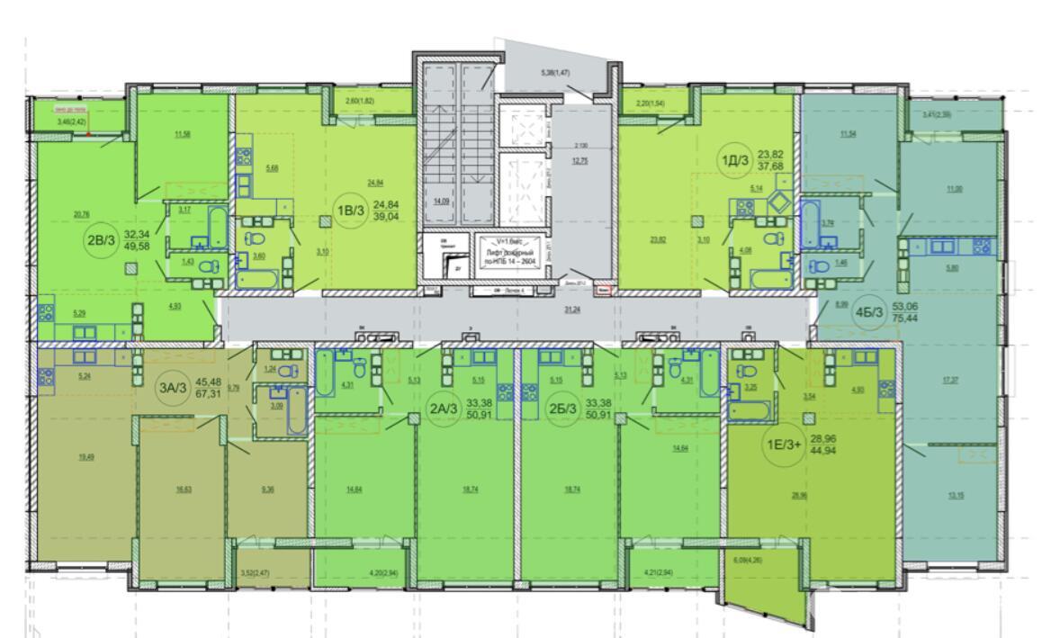 Продажа 4-комнатной квартиры в Минске, ул. Кузьмы Минина, д. 6, 94300 USD, код: 1054248 - фото 3