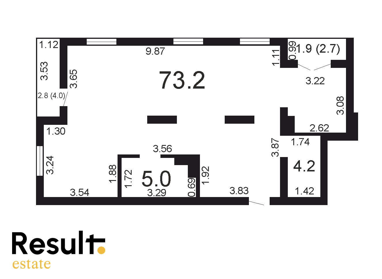 Купить 3-комнатную квартиру в Копище, ул. Братьев Райт, д. 11, 172000 USD, код: 999828 - фото 2