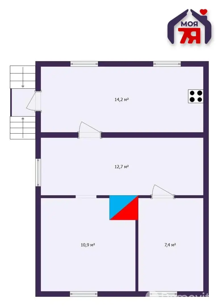 Продажа 2-этажной дачи в Шипяны Минская область, 35000USD, код 183116 - фото 30